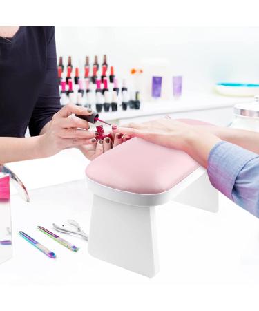 Kalolary Professional Leather Nail Arm Rest for Manicures - Pink - Buy Online on GoSupps.com