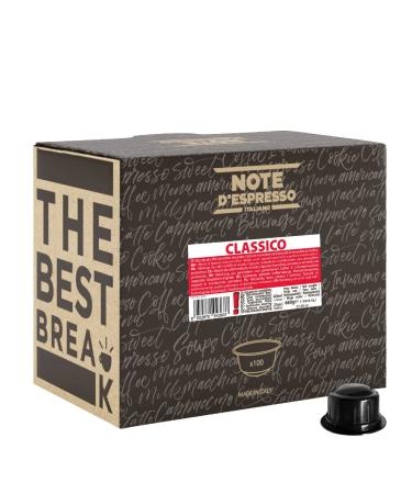 Note d'Espresso Note d'Espresso Caf Classico 100 Capsules