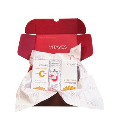 VitAyes advantage box gift set High quality anti -aging skin care and facial care beauty box gift box (gift for women and men)