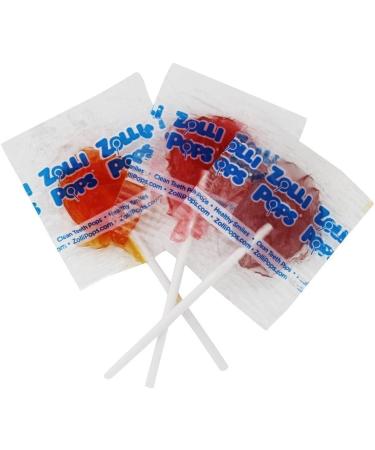  Zollipops Zollipops The Good for Your Teeth Sugar Free Lollipops (6 x 8 Piece Bags) - Buy Online on GoSupps.com