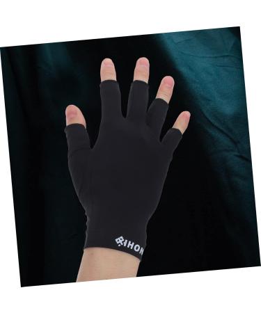 Kisangel 3 Pairs Uv Gloves Uv Protection Manicure Gloves Gel Manicure Gloves Manicure Gloves Uv Protection Nail Art Fingerless Gloves Nail Gel Uv Nail Gloves Fabric Women's Anti-uv Dryer - Buy Online on GoSupps.com