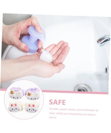 VICASKY 2 Bracelets ponge Absorbants pour Lavage Visage de Bandes lastiques pour Spa Domicile Accessoires Pratiques pour Garde Dry - Buy Online on GoSupps.com