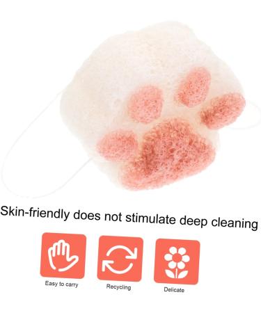 MERRYHAPY 1pc Bath Cotton Shower Sponges Shape Shower Tools Shower Loofah Sponge Sponge Body Sponges Scrubbers Shower Bath Sponge Portable Shower Balls Hydrophilic Polyurethane - Buy Online on GoSupps.com