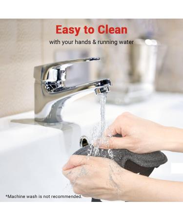 DR.PREPARE Heated Eye Mask - Electric USB Cotton Eye Compress with Smart Temperature Control | For Sleep, Dry Eyes, Blepharitis, Dark Circles | Includes Earplugs - Buy Online on GoSupps.com