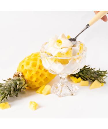 Fresh Dried Pineapple Chunks - 1.5lb Bulk Bag | Sweet Tropical Fruit Bites for Snacking & Baking | Low Sugar, Sodium & Cholesterol | High Fiber & Antioxidants | Dairy Free | 24oz - Buy Online on GoSupps.com