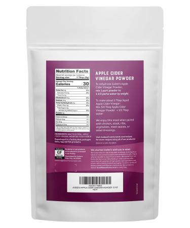 Judee's Apple Cider Vinegar Powder 12 oz - Gluten-Free, Nut-Free, Keto-Friendly - Perfect for Baking, Cooking, Marinades, Glazes, and Dry Rubs - 12 Ounce (Pack of 1) - Buy Online on GoSupps.com
