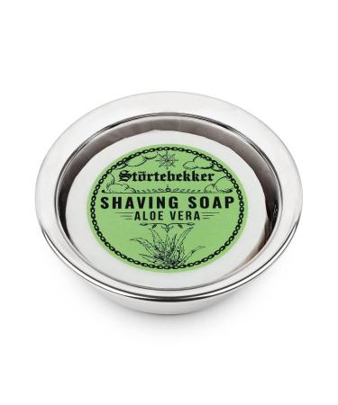 St rtebekker Premium Aloe Vera Razor Soap 70g - Handmade Vegan Shaving Soap for Men & Women - Perfect for Rich Lather & Smooth Shaves - Buy Online on GoSupps.com