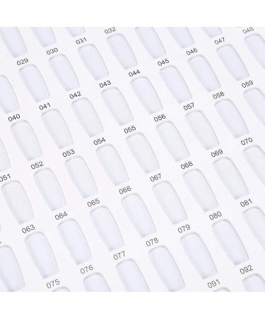 Book Nails Display - Showcase Your Nail Polish Colors | Nail Book Graphic Insert for Perfect Nail Card Display (Pink) - Buy Online on GoSupps.com