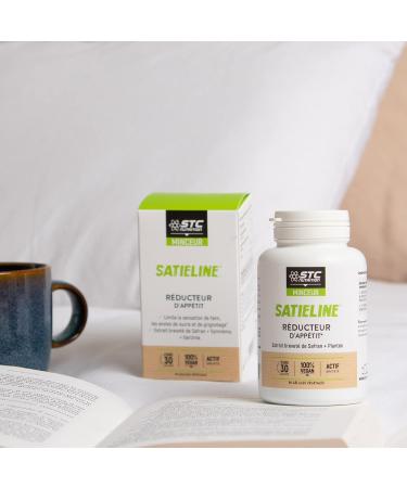 STC NUTRITION - Satieline - Stop hunger & cravings - Reduces sugar cravings - Proven results - Vegan - Patented active ingredients - Buy Online on GoSupps.com