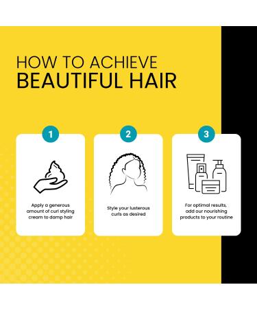 Shop The Hair Diagram Ashley Marie Moisture Control Curl Cream - Avocado & Sunflower Oil - Anti Frizz Natural Ingredients Color Safe Paraben & Sulfate Free - 12oz for International Shipping - Buy Online on GoSupps.com