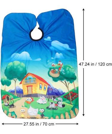 AILOS Hairdressing Cape for Kids - Premium Hair Cutting Cape for Effortless Haircuts - Buy Online on GoSupps.com