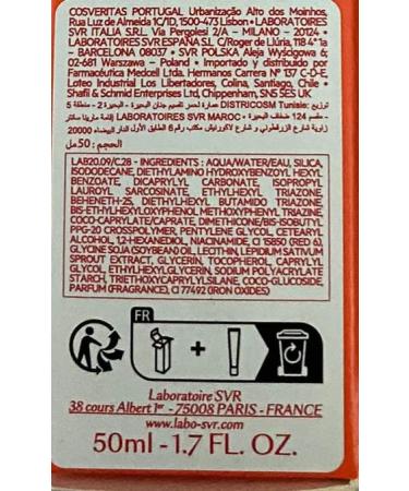 SVR Laboratoires SUN SECURE BLUR SPF 50+ Optical Blur Mousse Cream 50ml - Skin Beauty Gift - Buy Online on GoSupps.com