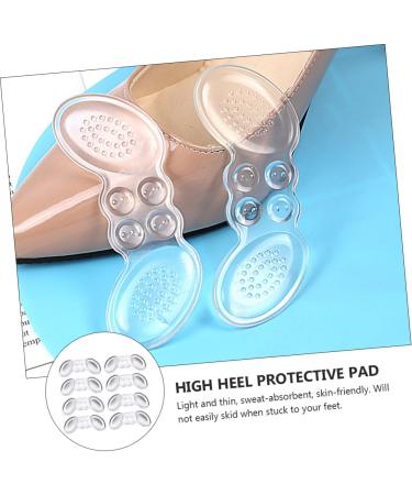 FOMIYES High Heel Anti-Drop Gel Stickers - 8 Pairs Invisible Cushion for Comfort and Stability - Buy Online on GoSupps.com