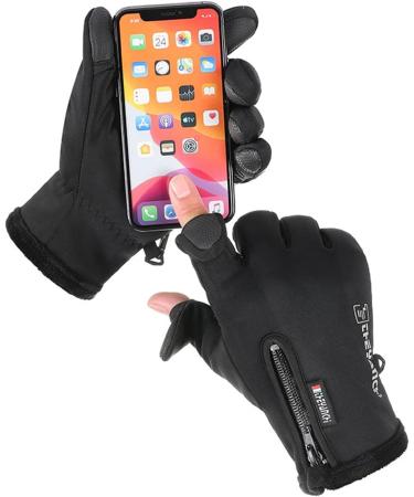 Nonazippy  Mens Winter Gloves Touchscreen Winter Running Gloves Hiking Gloves Cycling Gloves for Men for Cold WeatherandSport Large gray - Buy Online on GoSupps.com