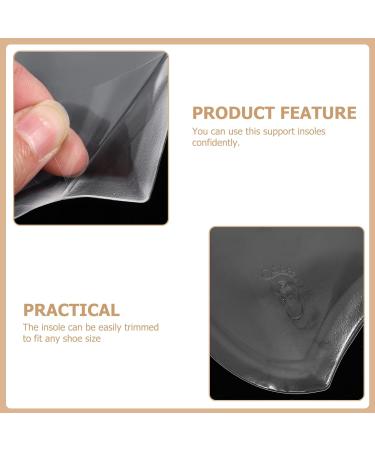Arch Half Pad - Comfortable Gel Foot Support for Flatfoot | Reusable & Transparent | Easy International Shipping - Buy Online on GoSupps.com