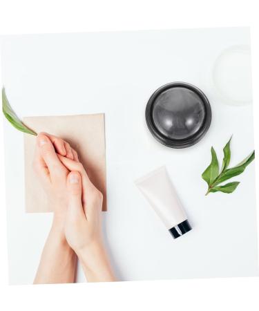 Lurrose Massage Ball - Hand Massage Device for Deep Tissue Relief | Multifunctional Fitness Accessory | 6.5x6.1cm Black Yoga Rollerball - Buy Online on GoSupps.com