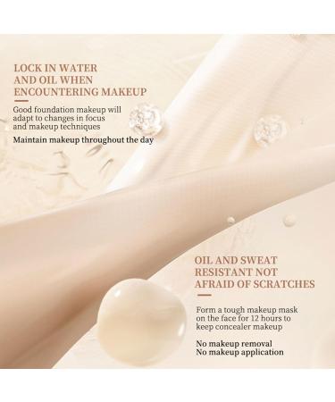 Concealer Makeup - Full Coverage Corrector Concealer Longwear Face Makeup Creamy Finish for Under Eyes Makeup Blemish Eraser Dark Circles Nanyaciv White - Buy Online on GoSupps.com