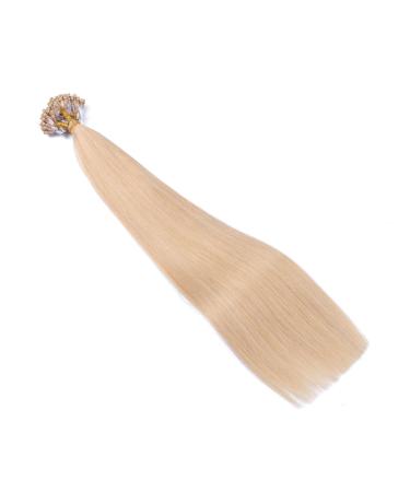 Micro Ring Hair Extensions #24 Goldblond 60cm 100% Remy Real Hair 50 Strands Easy to Use - Buy Online on GoSupps.com