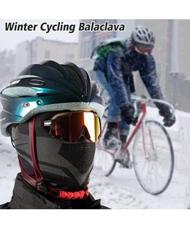 Sturm Hood Motorcycle Face Mask - Windproof Red Ski Mask for Men & Women | Breathable Outdoor Sports Gear - Buy Online on GoSupps.com