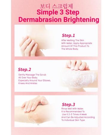 Korea Gongpei Red Pomegranate Body Peeling - Moisturizing & Smoothing Exfoliator | Nourishing & Radiant Skin - 10.58 OZ - Buy Online on GoSupps.com