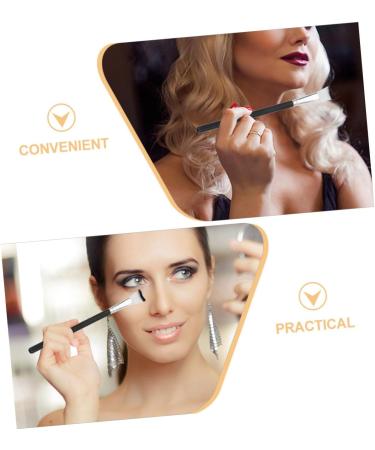 FOMIYES Fish Tail Brush Highlighter Blush Brush Makeup Supplies Brushes for Nose Makeup Nose Shadow Brush 18.50X1.00X1.00CM Black - Buy Online on GoSupps.com