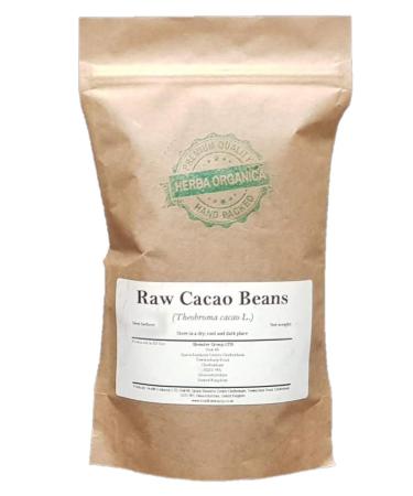 Herba Organica - Raw Cacao Beans - Theobroma cacao L - Cocoa (450g)