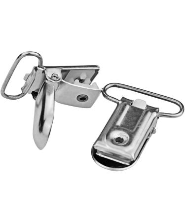 Marrywindix 25pcs Pacifier Suspender Clips - Silver Toy Holder Clips for Making Pacifier Holders & Bibs - Buy Online on GoSupps.com