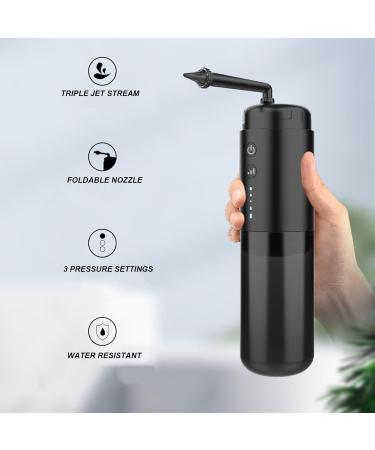 Electric Ear Wax Removal Tool with 9 Reusable Nozzles - Water Powered Earwax Cleaner for Adults & Kids | Home Ear Cleaning Solution - Buy Online on GoSupps.com