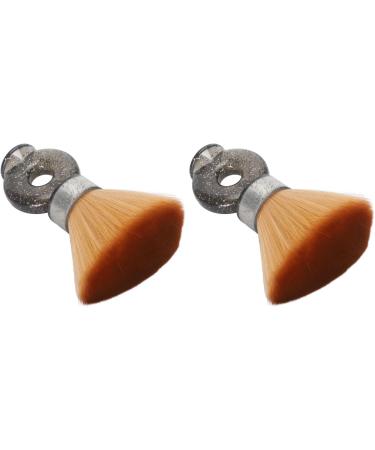 Soft Nylon Hair Neck Duster Brush for Barber and Salon and Skin Friendly Cleansing Loose Hair Ergonomic Handle for Home Salon - Buy Online on GoSupps.com
