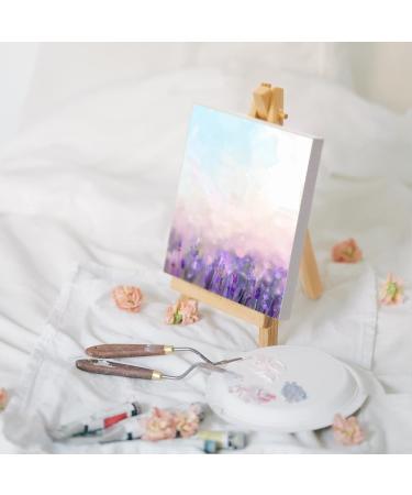Mimorou Stretched Mini Canvases Small Painting Canvas with Easel Art for Wood Display Kids Craft Acrylic Pouring Oil Water Color Supply(64 Pack 4 x Inch) 4 x 4 Inch 64 - Buy Online on GoSupps.com
