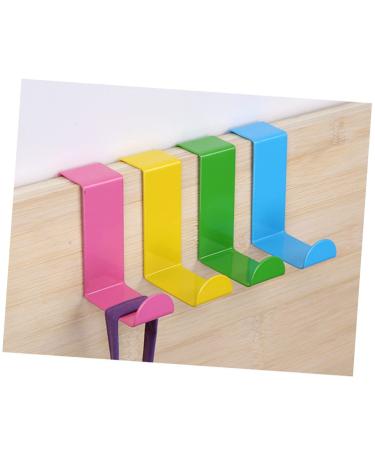 Alipis 4 Pcs Towel Hook Keychain Hook Over The Door Wreath Hanger Storage Hook Hat Hook Stainless Steel Green 4pcs - Buy Online on GoSupps.com