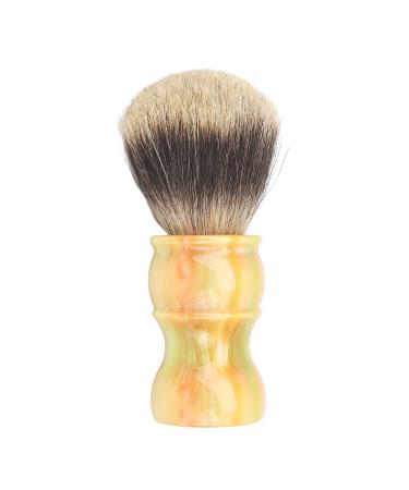 Beard brush synthetic razor brush beard comb bare grass brush wooden handle light mustache brush facial hair cleaning brush for hairdressing salon at home