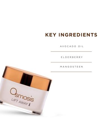OSMOSIS LIFT AWAY Cleansing Balm Facial Cleanser Without Drying Face Wash with Avocado Oil and Elderberry for Aging Dry Sensitive Skin 2.5 Oz - Buy Online on GoSupps.com