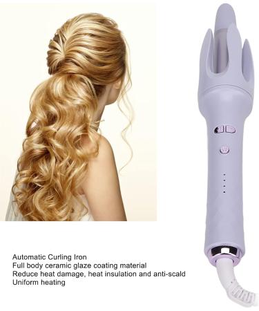 Automatic Rotating Curling Iron - Fast Heating Negative Ion Ceramic Curler Wand for Effortless Hair Styling | International Shipping Available - Buy Online on GoSupps.com