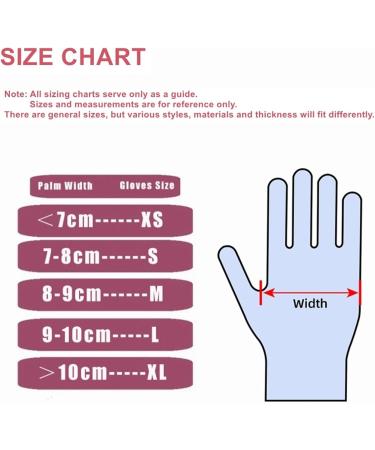Cleaning Gloves 50/100pcs Work Dishwashing Kitchen Garden Home Cleaning Hair Salon Powder Free Gloves Dishwashing Gloves Small White 50pcs - Buy Online on GoSupps.com