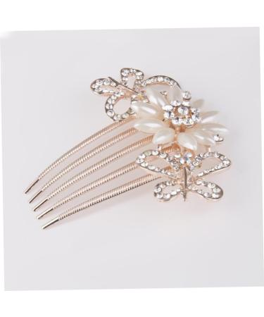 DOITOOL Bride Hair Comb Pearl Hair Accessories Women Hair Accessories Wedding Hair Ornaments Hair Accessories for Women Bridal Hair Accessories Hair Clip Artificial Women's - Buy Online on GoSupps.com