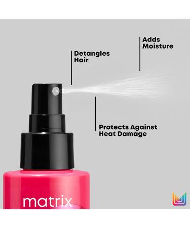MATRIX Total Results Miracle Creator Multi-Tasking Treatment 6.8 Fl Oz | Strengthening Leave-In Treatment for Damaged Hair | Heat Protectant & Detangler Spray - Pack of 1 - Buy Online on GoSupps.com
