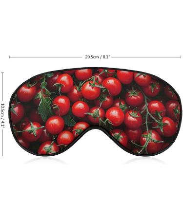 Buy Outdoor Light-Blocking Eye Mask - Bunch of Tomatoes Print | Multi-Functional Travel Comfort | International Shipping Available - Buy Online on GoSupps.com