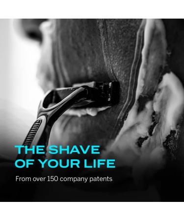 Shavelogic SL5 Shaving System - All-Metal Handle, Magnetic Attachment, 5-Blade Cartridges, Grooming Kit - Buy Online on GoSupps.com