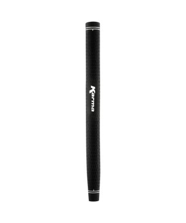 Karma Velour Black Paddle Putter Grip Standard