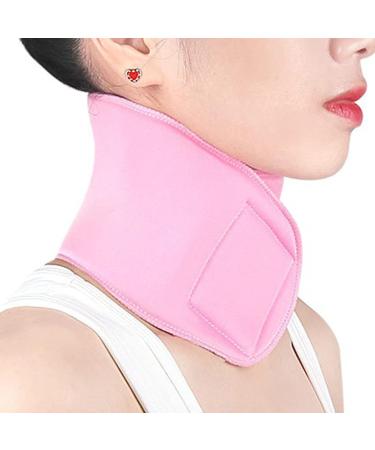Neck Brace Moisturizing Easy To Use Tighten Gel Neck Tape for Family Pink One Size One Size Pink - Buy Online on GoSupps.com