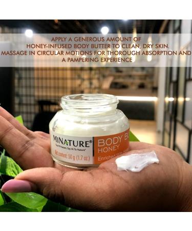 Miniature Body Butter | Vegan & Cruelty-Free | Enriched with Honey & Butters | Non-Greasy Moisturizer - 50g - Buy Online on GoSupps.com