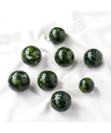 40mm Natural Jade Baoding Balls for Fitness | Healing Quartz Handball for Relaxation & Massage Therapy - Buy Online on GoSupps.com