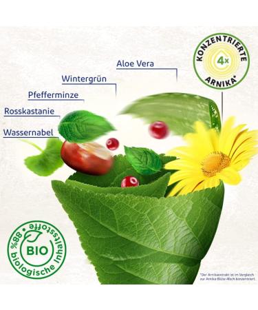 VoltaNatura Herbal Gel for Muscle Tension Soothes & Cools with Arnica & Aloe Vera 100ml | International Shipping Available - Buy Online on GoSupps.com