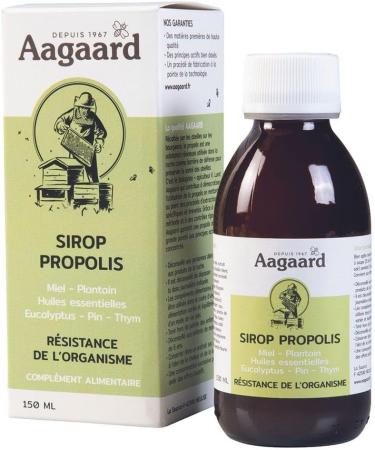 Aagaard - Propoline syrup - syrup 150 ml - Protected nose and throat - Buy Online on GoSupps.com