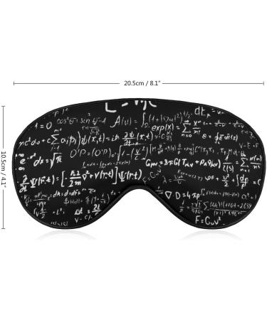 Physical Formula Sleep Mask | Adjustable Strap Blindfold for Sleeping | Blocks Light for Night Travel | Men Women - Buy Online on GoSupps.com