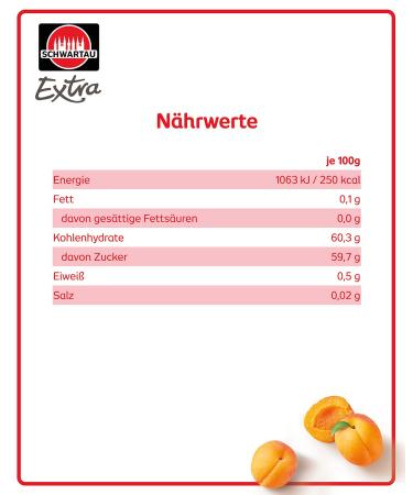 Buy Schwartau Extra Apricot Jam Portion Jars - 72 x 28.3g | International Shipping Available - Buy Online on GoSupps.com