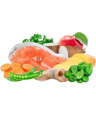 BREEDNA - Adult Mini Salmon+ 3kg | Adult Mini Dog Food | with Salmon | Hypoallergenic Dog Food for Small Breed Dogs | Dog Food for a Shiny Coat - Buy Online on GoSupps.com