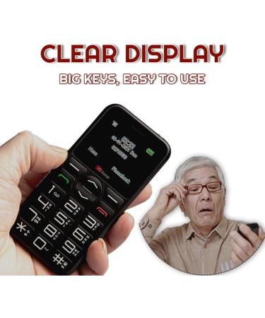 TTfone TT190 Big Button Senior Emergency Mobile Phone - Easy & Affordable - Pay As You Go (O2 with 10 Credit) - Buy Online on GoSupps.com