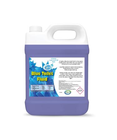 Blue Toilet Fluid 5L For Motorhomes & Caravans | Eco-Friendly Odour Eliminator | Up to 50 Treatments